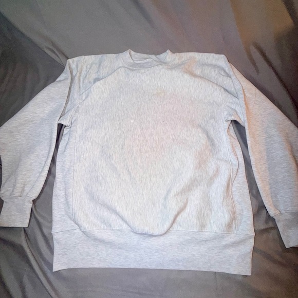 Hero 247 Other - Hero 247 Sweatshirt Mens XL‎ Gray Good Heavyweight Crewneck Ribbed Side Panels